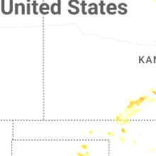 Regional Hail Map for Garden City, KS - Saturday, September 12, 2026