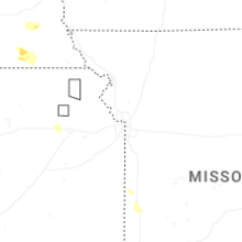 Regional Hail Map for Kansas City, MO - Saturday, September 12, 2026