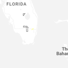 Regional Hail Map for Miami, FL - Saturday, September 12, 2026