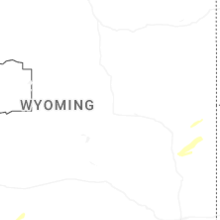 Regional Hail Map for Casper, WY - Sunday, September 13, 2026