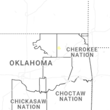 Regional Hail Map for Tulsa, OK - Sunday, September 13, 2026