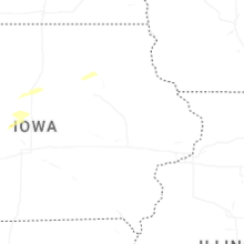 Regional Hail Map for Cedar Rapids, IA - Monday, September 14, 2026