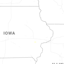 Regional Hail Map for Cedar Rapids, IA - Wednesday, September 16, 2026