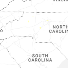 Regional Hail Map for Charlotte, NC - Friday, September 18, 2026