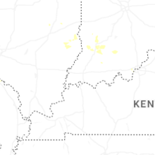 Regional Hail Map for Evansville, IN - Friday, September 18, 2026
