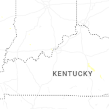 Regional Hail Map for Louisville, KY - Friday, September 18, 2026