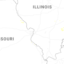 Regional Hail Map for Saint Louis, MO - Friday, September 18, 2026