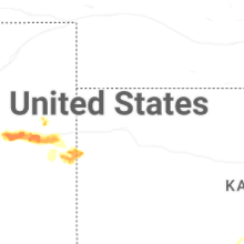 Regional Hail Map for Colby, KS - Saturday, September 19, 2026