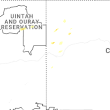 Regional Hail Map for Grand Junction, CO - Saturday, September 19, 2026