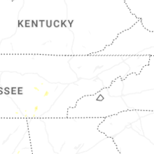 Regional Hail Map for Knoxville, TN - Saturday, September 19, 2026