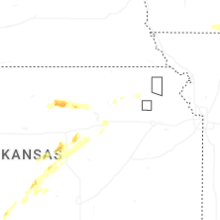 Regional Hail Map for Manhattan, KS - Saturday, September 19, 2026
