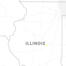 Regional Hail Map for Peoria, IL - Saturday, September 19, 2026