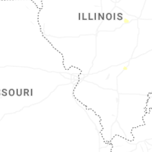 Regional Hail Map for Saint Louis, MO - Saturday, September 19, 2026