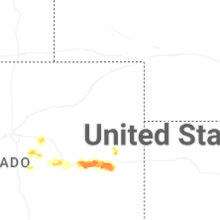 Regional Hail Map for Yuma, CO - Saturday, September 19, 2026