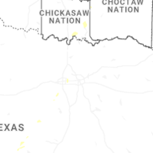 Regional Hail Map for Dallas, TX - Sunday, September 20, 2026