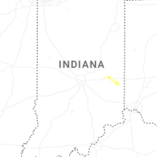 Regional Hail Map for Indianapolis, IN - Sunday, September 20, 2026