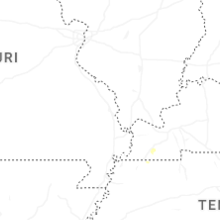 Regional Hail Map for Cape Girardeau, MO - Monday, September 21, 2026