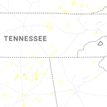 Regional Hail Map for Chattanooga, TN - Monday, September 21, 2026