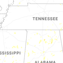 Regional Hail Map for Florence, AL - Monday, September 21, 2026
