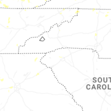 Regional Hail Map for Greenville, SC - Monday, September 21, 2026