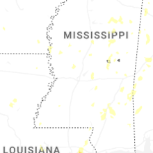 Regional Hail Map for Jackson, MS - Monday, September 21, 2026