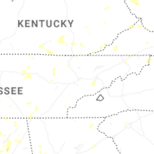 Regional Hail Map for Knoxville, TN - Monday, September 21, 2026