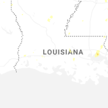 Regional Hail Map for Lafayette, LA - Monday, September 21, 2026