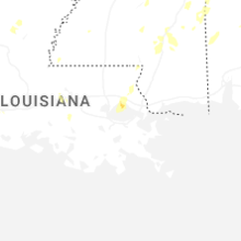 Regional Hail Map for New Orleans, LA - Monday, September 21, 2026