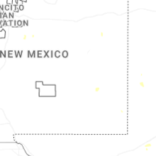 Regional Hail Map for Roswell, NM - Tuesday, September 22, 2026