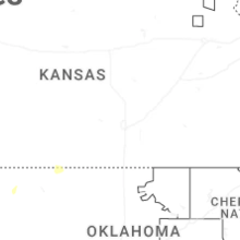 Regional Hail Map for Wichita, KS - Thursday, September 24, 2026