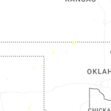 Regional Hail Map for Woodward, OK - Thursday, September 24, 2026