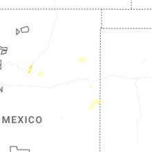 Regional Hail Map for Tucumcari, NM - Friday, September 25, 2026