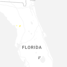 Regional Hail Map for Orlando, FL - Friday, October 9, 2026