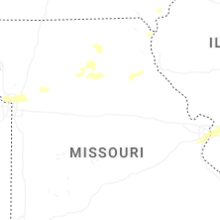 Regional Hail Map for Columbia, MO - Tuesday, October 13, 2026