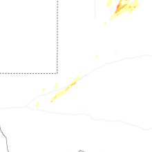 Regional Hail Map for Odessa, TX - Tuesday, October 13, 2026