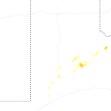 Regional Hail Map for Lubbock, TX - Wednesday, October 14, 2026