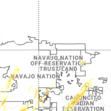 Regional Hail Map for Farmington, NM - Thursday, October 22, 2026