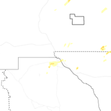 Regional Hail Map for El Paso, TX - Sunday, October 25, 2026