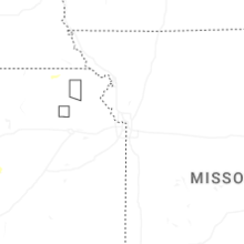 Regional Hail Map for Kansas City, MO - Thursday, October 29, 2026