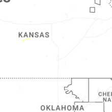 Regional Hail Map for Wichita, KS - Thursday, October 29, 2026