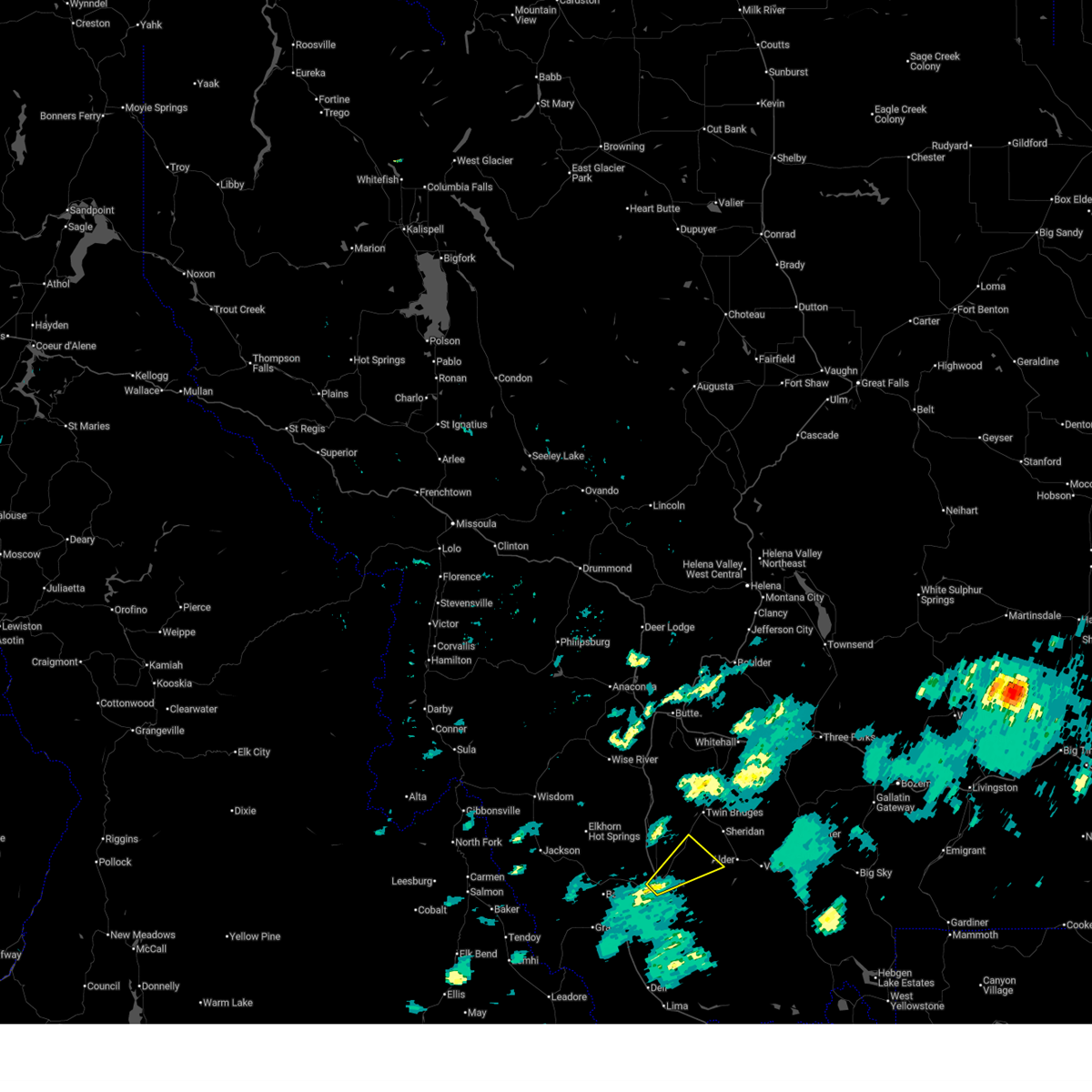 Interactive Hail Maps - Hail Map for Dillon, MT
