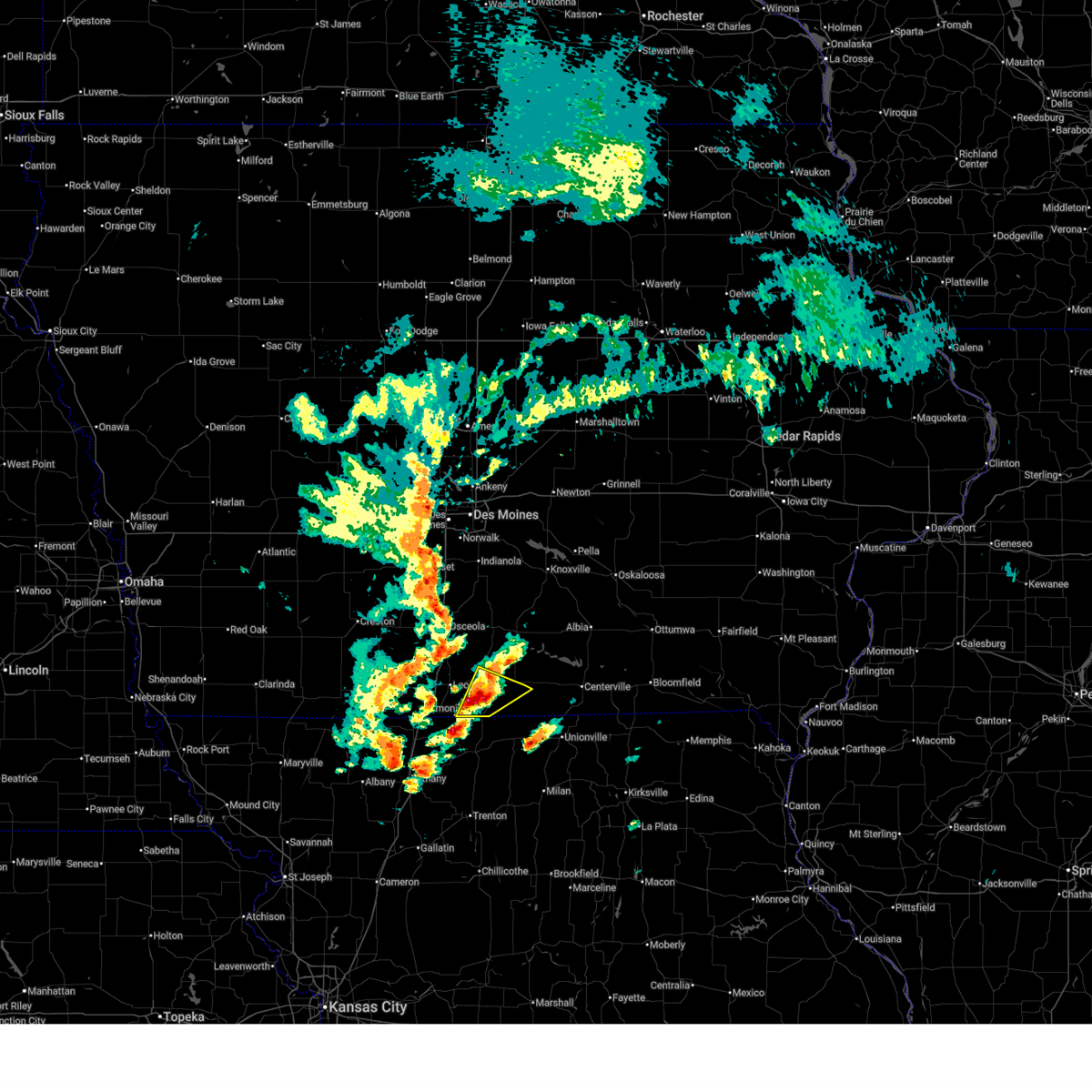 Interactive Hail Maps - Hail Map for Clio, IA
