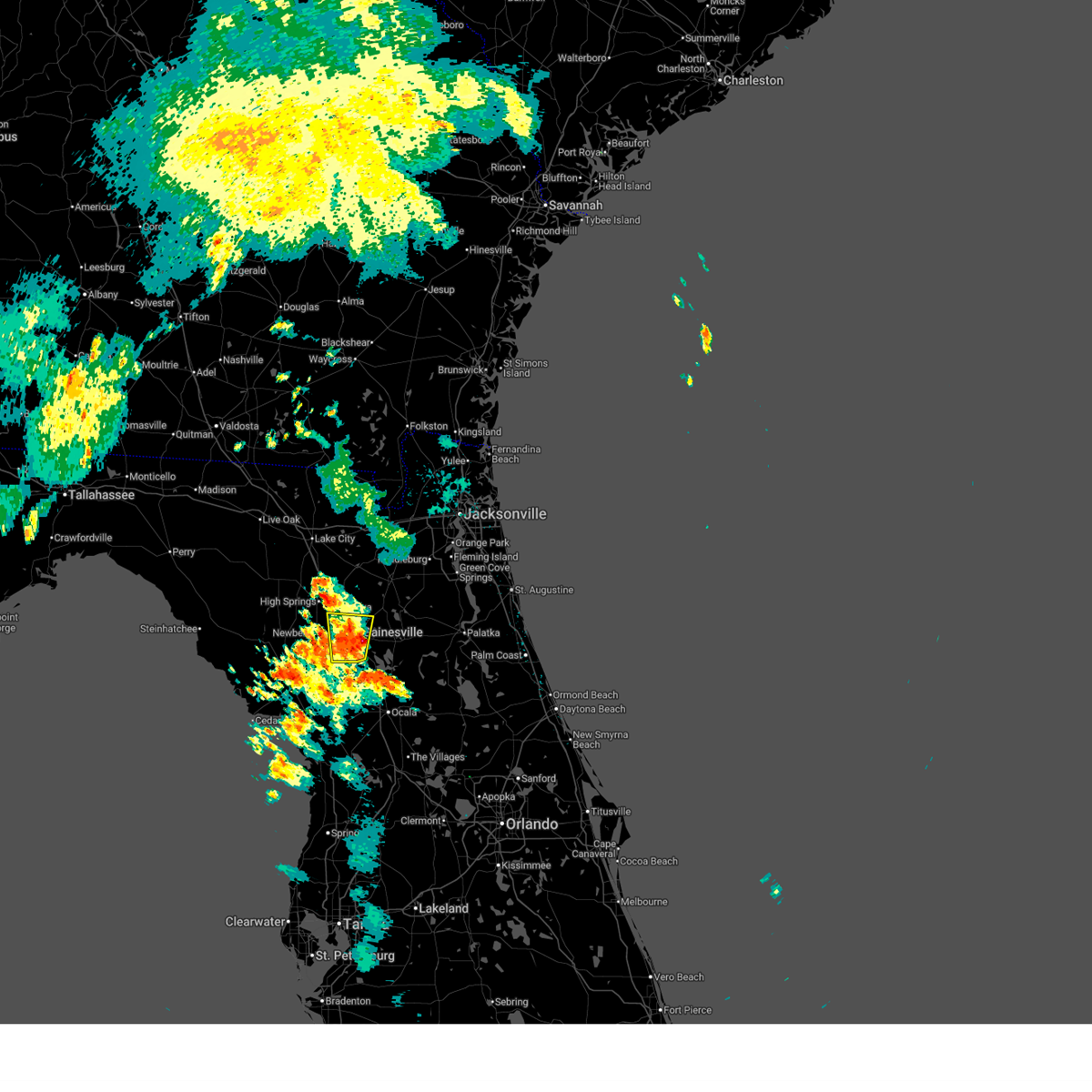 Interactive Hail Maps - Hail Map for Archer, FL