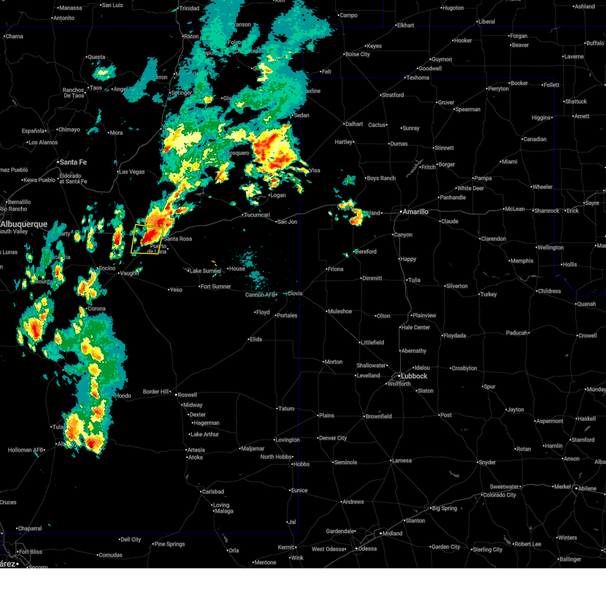 Interactive Hail Maps - Hail Map for Santa Rosa, NM