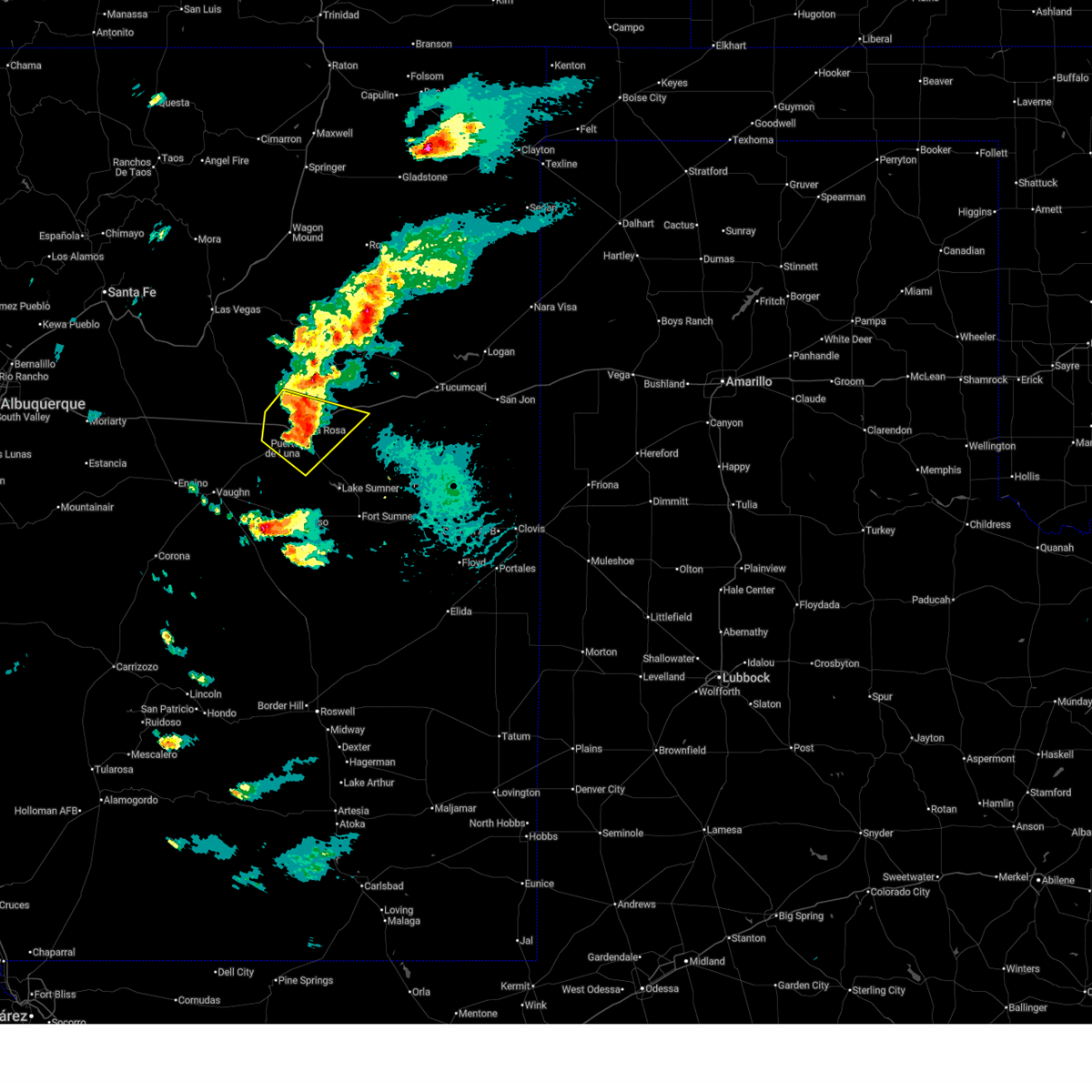 Interactive Hail Maps - Hail Map for Santa Rosa, NM