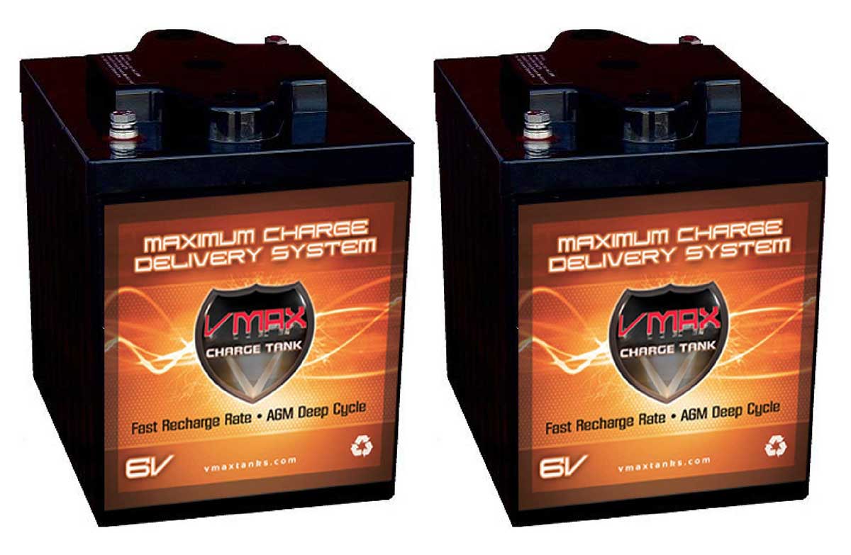 VMAx AGM 6-volt Batteries