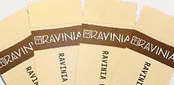 close-up of Ravinia tickets
