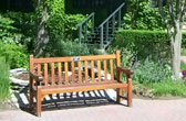 bench at Ravinia