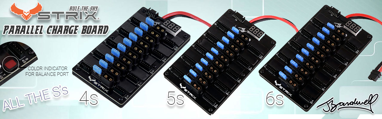 STRIX JB Parallel Charge Board for 4s,5s,and 6s