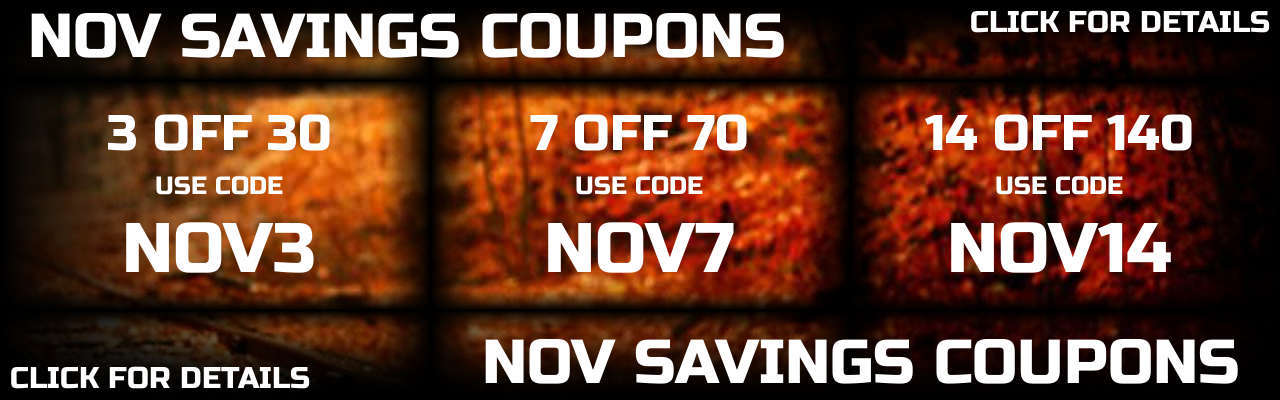 November Savings Coupons